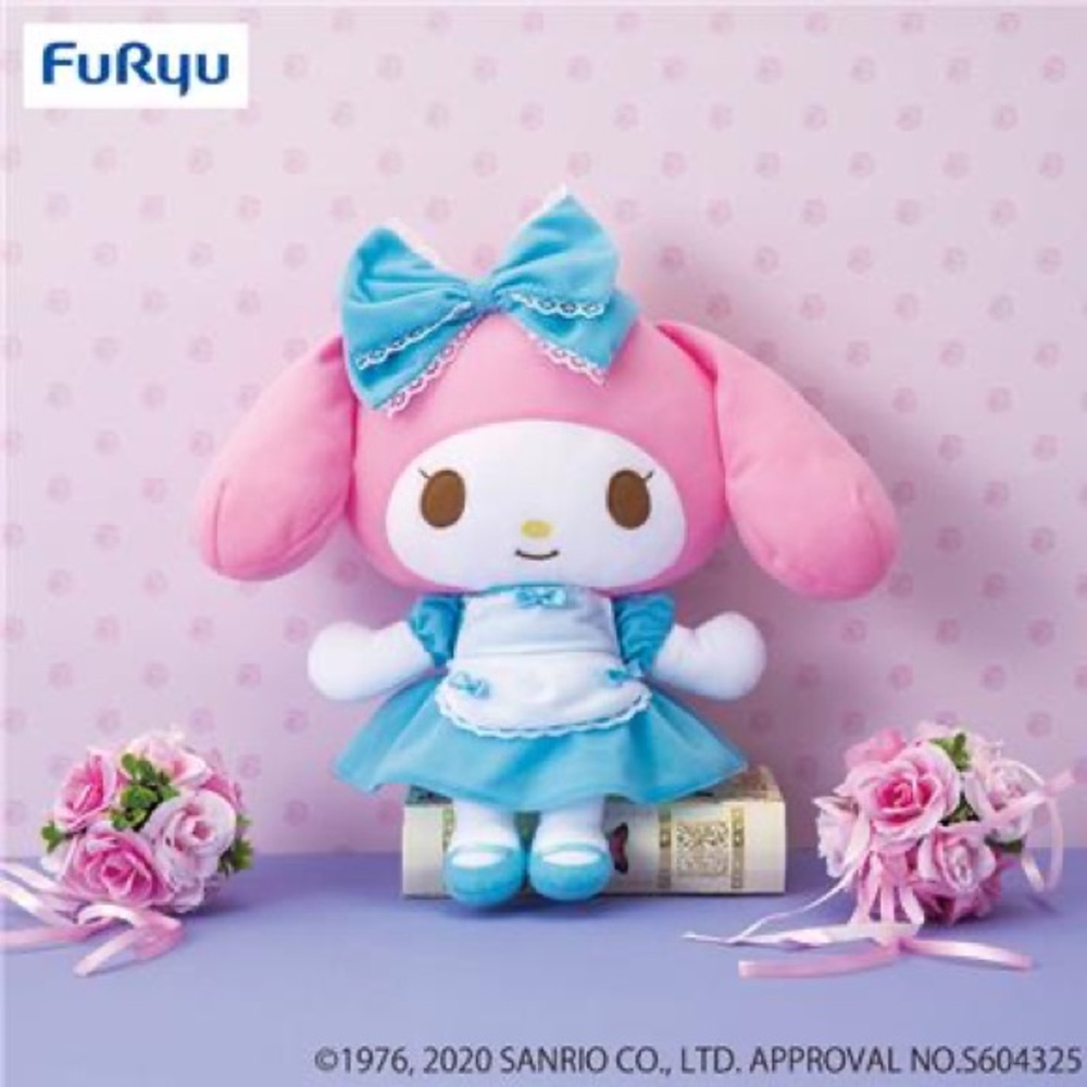 Sanrio Japan MY MELODY Lolita Maid Big Plush Toy